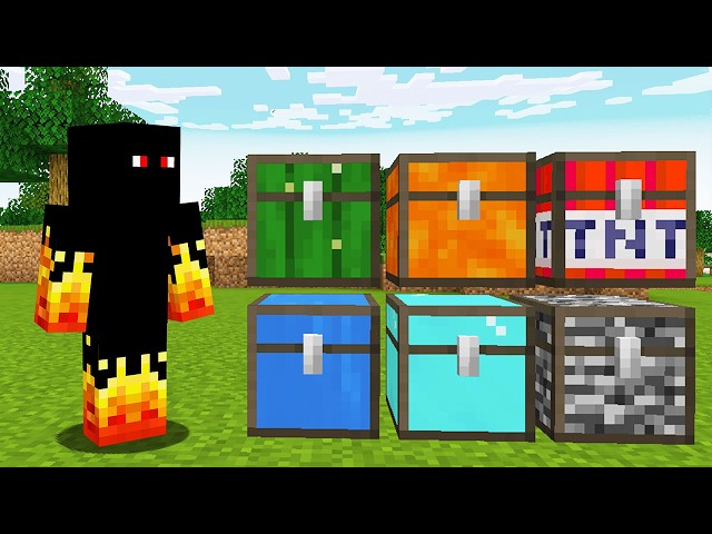 Encontrei 6 Novos Baús Enterrados no Minecraft