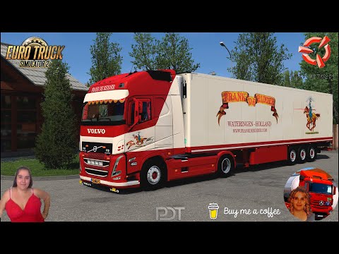 Volvo FH5 Frank de Ridder+Trailer v5.0