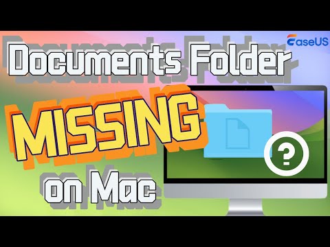 Documents Folder Missing on Mac | 4 Ways to Restore Now