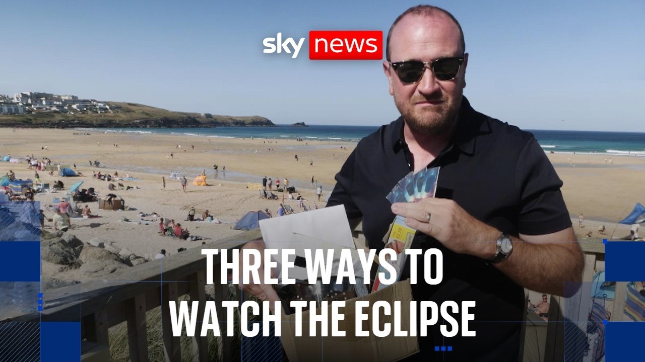How to watch the eclipse without glasses