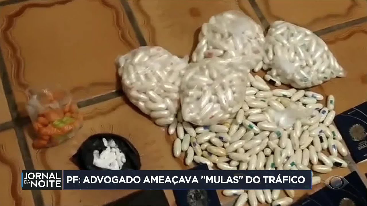 Advogado é preso pela PF após operação contra o tráfico de drogas