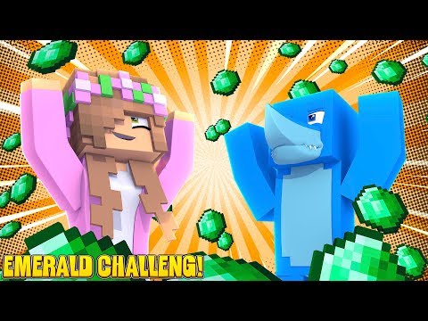 THE EMERALD CHALLENGE! | Minecraft Little Kelly Plays