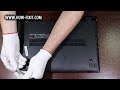 How to disassemble and fan cleaning laptop Lenovo Flex 15