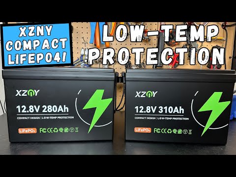 XZNY's New 310Ah & 280Ah Compact Design LiFePO4 Batteries