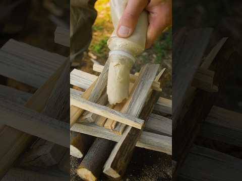 Amazing IDEA with soup for survival #bushcraft #lifehacks