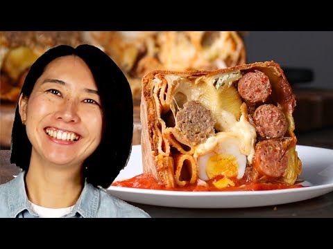 Rie Shows Us How To Make Timpano