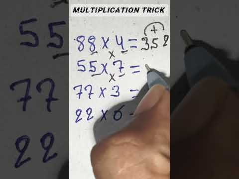 Multiplication Trick #short #multiplication #tricks #trending #shorts