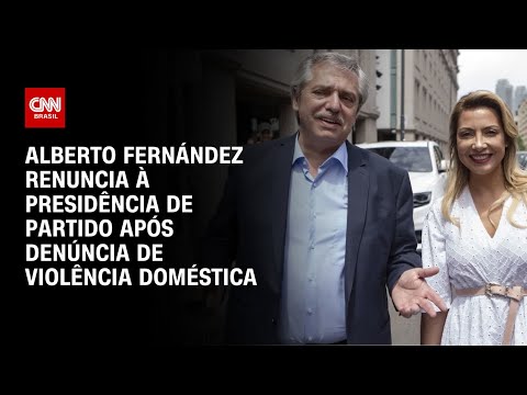 Alberto Fernández renuncia à presidência de partido após denúncia de violência | CNN 360°