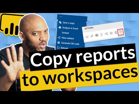 Copy Power BI reports to other workspaces MADE EASY!