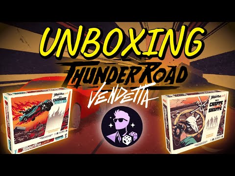 UNBOXING de Expansiones de THUNDER ROAD VENDETTA | Carnage at Devil’s Run & Choppe Shoppe 🔥