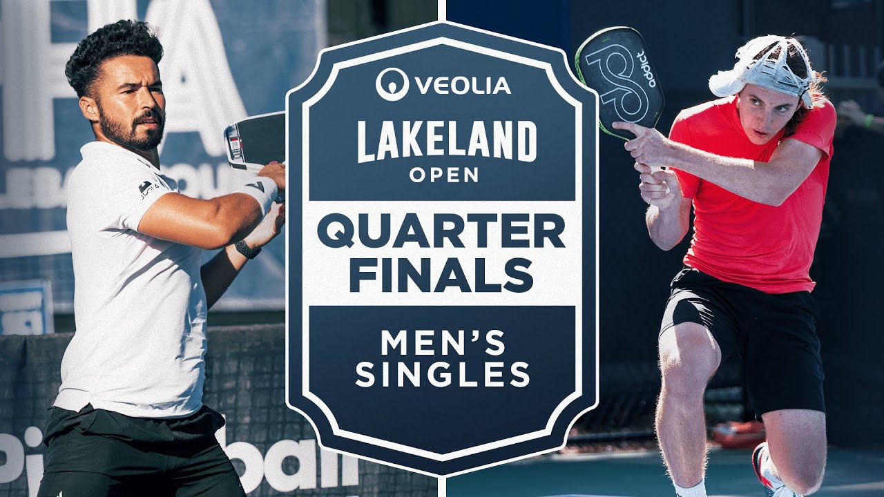 Noe Khlif v Cason Campbell at the Veolia Lakeland Open