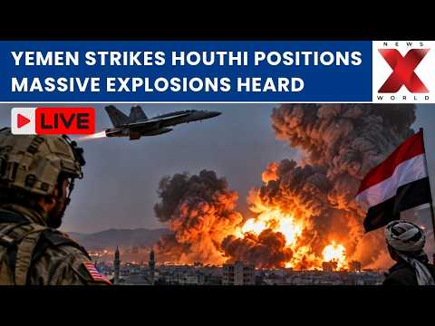 WATCH <strong>LIVE</strong> : Yemen Military Video Purportedly <strong>Shows</strong> Strikes On Houthi Positions | NewsX World