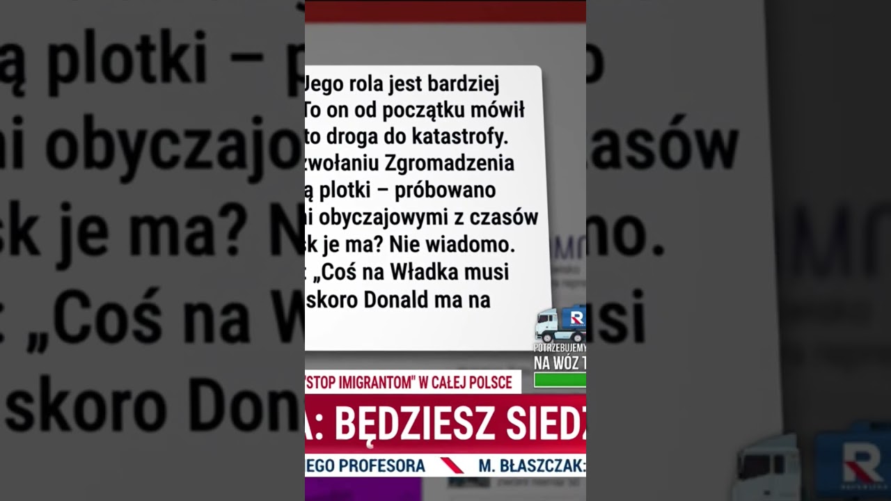 Gajcy: znając Donalda Tuska to jedno jest pewne, on nie wybacza spiskowania z jego plecami