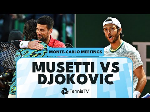 Novak Djokovic & Lorenzo Musetti's Monte-Carlo 2023 & 2024 Meetings! 🔥