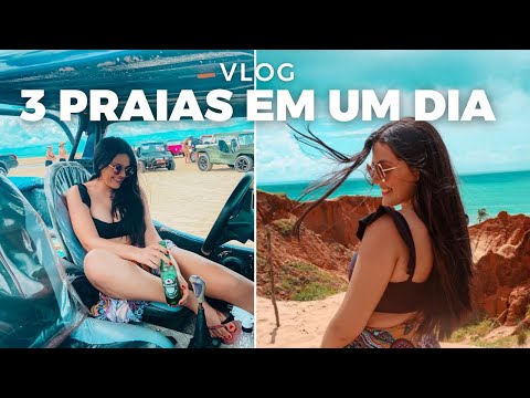 PASSEIO EM FORTALEZA: 3 PRAIAS EM 1 DIA VALE A PENA? (VLOG FORTALEZA)
