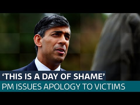 'I am truly sorry': Sunak apologises for infected blood scandal and its 'chilling' cover-up