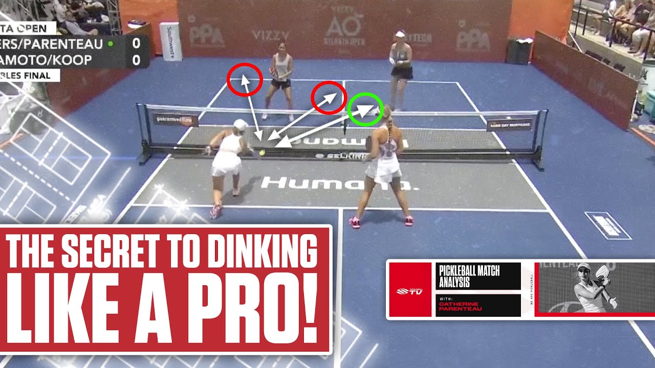 Moving Your Opponent Around the Court: Catherine Parenteau Pickleball Point Review