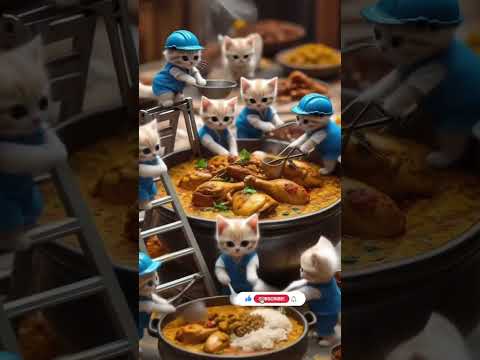 Kitten and cat #funny #cat #cute #disney #meowtv