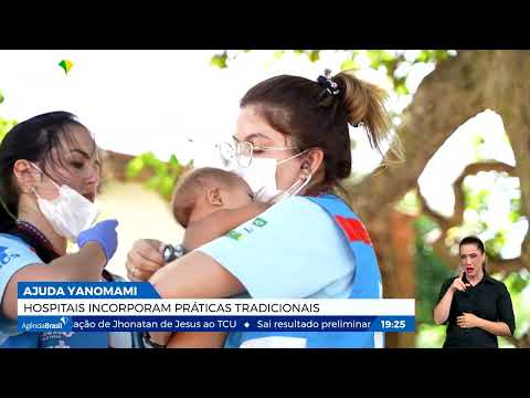 Hospitais usam práticas tradicionais no atendimento aos Yanomami