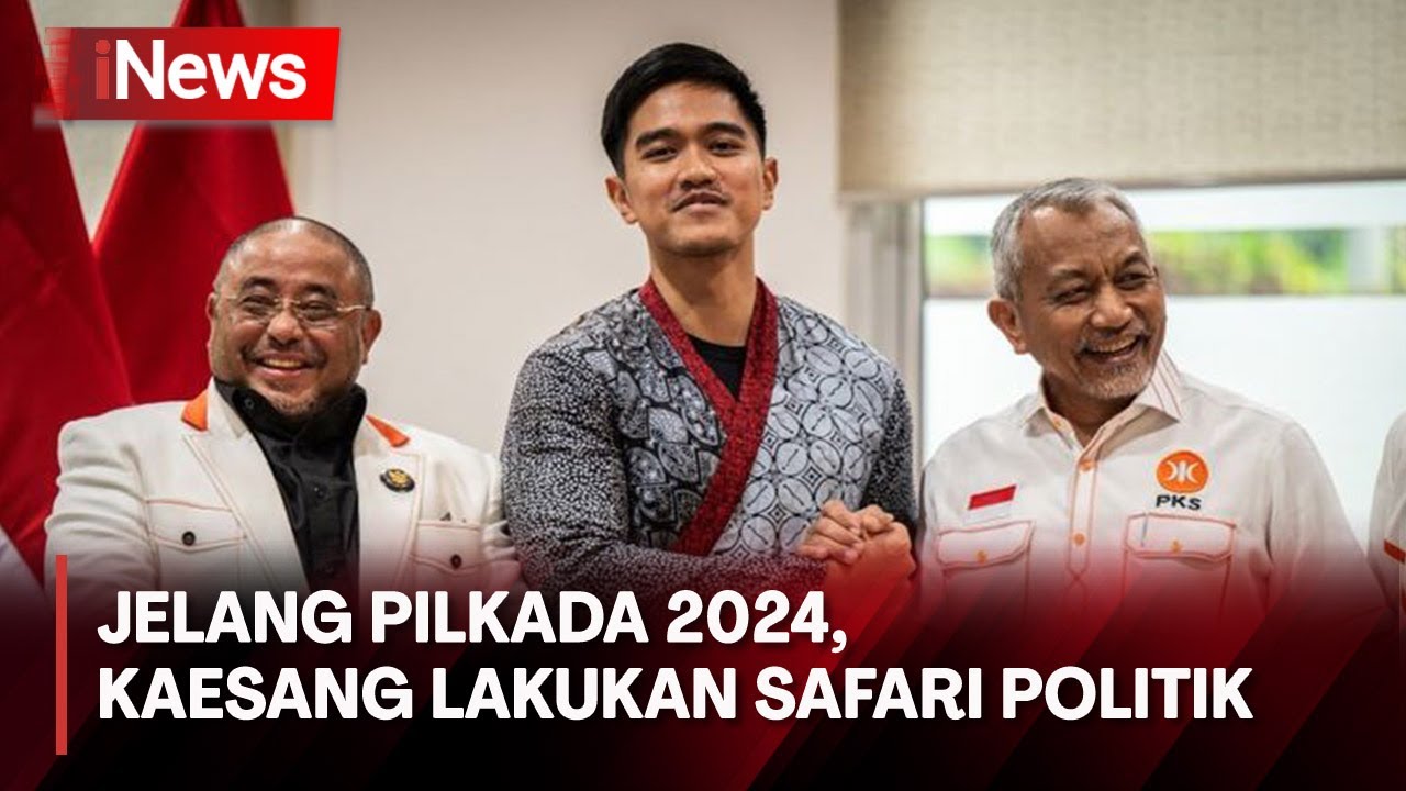 Jelang Pilkada 2024, Kaesang Lakukan Safari Politik ke Sejumlah Partai - iNews Prime 16/07