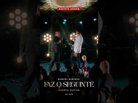 Assista agora "Faz O Seguinte" dos cantores Samuel Sabinno e Gerson Rufino #compartilhe #mkmusic Assista agora