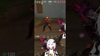 後ろだよ（笑） #shorts  #valorant #valorantclips  #vtuber #ミラ  #valorantクリップ