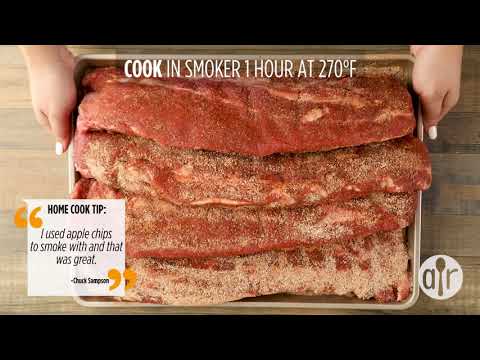 How to Make Sweet Smoked Pork Ribs | Dinner Recipes | Allrecipes.com