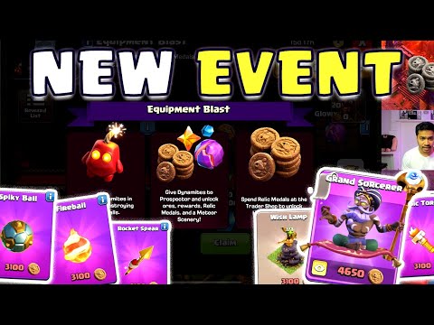 New Equipment Blast Event & Rewards In Clash Of Clans