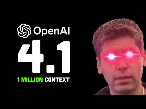 GPT-4.1 is GREAT at Coding... (and long context!)