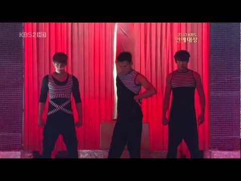 101225 JYP,2PMjunhoNichkhun Miss A Bad Boy Good Boy KBSAwards