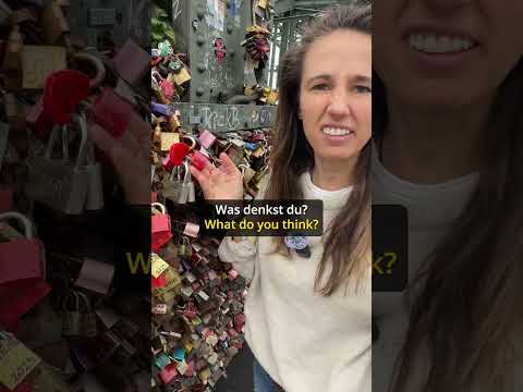 Schloss means castle… but also padlock?! 😅