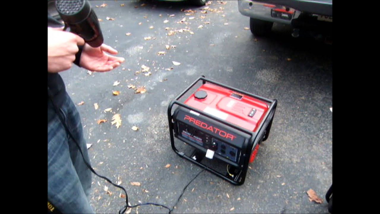 Harbor freight generators youtube