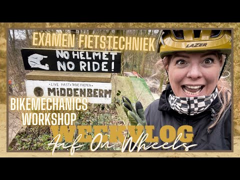 NICE! BIKEPARK MIDDENBERM IN DEN HAAG | BBB CYCLING, RIDE OUT AMSTERDAM・VLOG #129 | Aaf on Wheels©