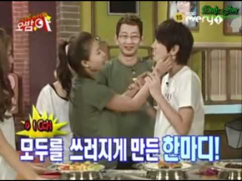 Hwangbo Seong joong kiss @ OHBAMAH