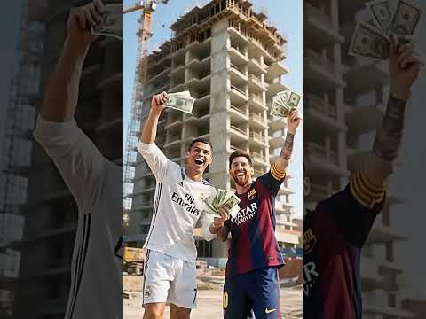 messi and ronaldo#ytshorts #rescueefforts #funny #ronaldoskills