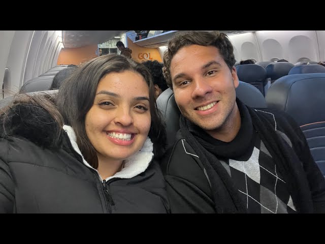Pegamos uma turbulência