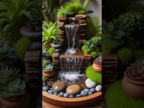 Thác nước #diy #homedecoratingideas