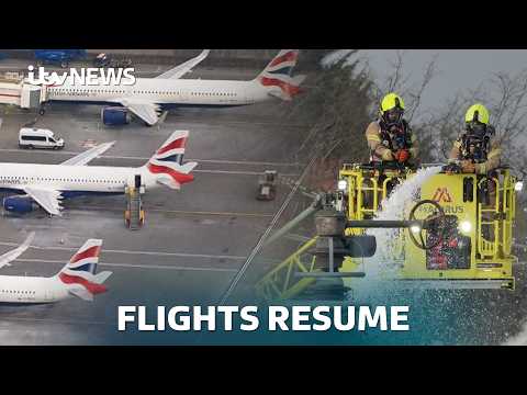 Questions raised after thousands left stranded during Heathrow Airport shutdown | ITV News