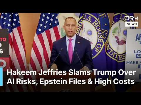 Hakeem Jeffries Challenges Trump Over AI <strong>Risks</strong>. Epstein Files and Affordability Crisis | AC1N