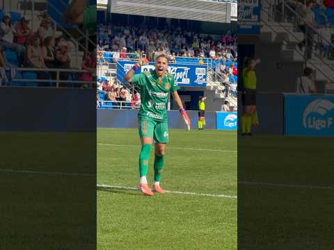 Así lo vive Noelia Ramos 💓 #ligafmoeve #cdtenerife #gol #portera #futbol