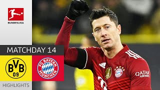 Borussia Dortmund — FC Bayern München 2-3 | Highlights | Matchday 14 – Bundesliga 2021/22