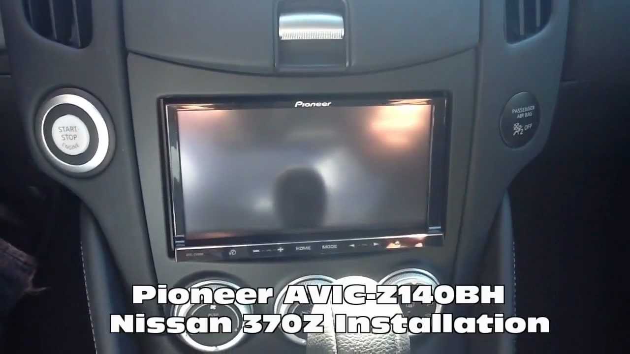 Touch radio control nissan 370