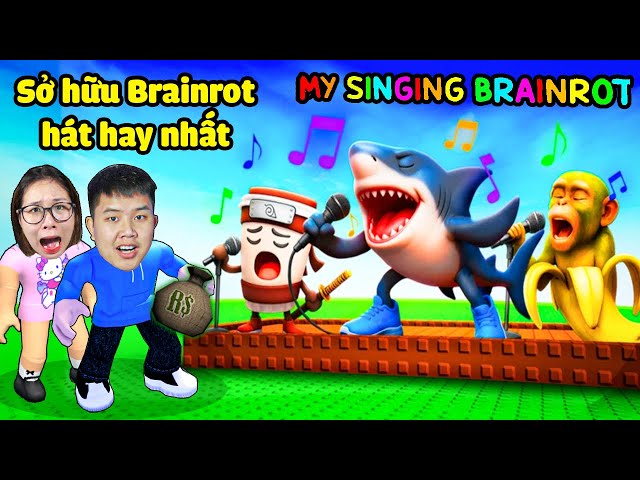 Bỏ 10000$ Mua Brainrot đắt tiền hát hay nhất trong My Singing Brainrot cùng bqThanh và Ốc