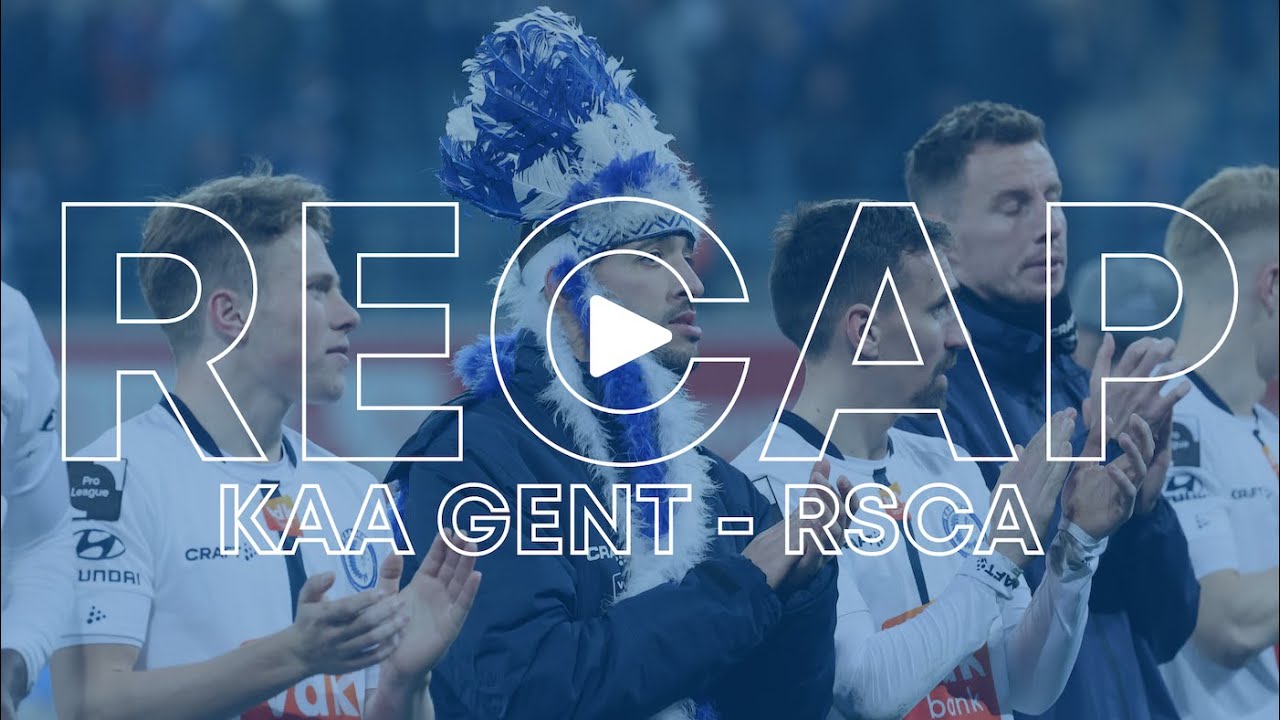 Recap KAA Gent - RSC Anderlecht (JPL 2021-2022)