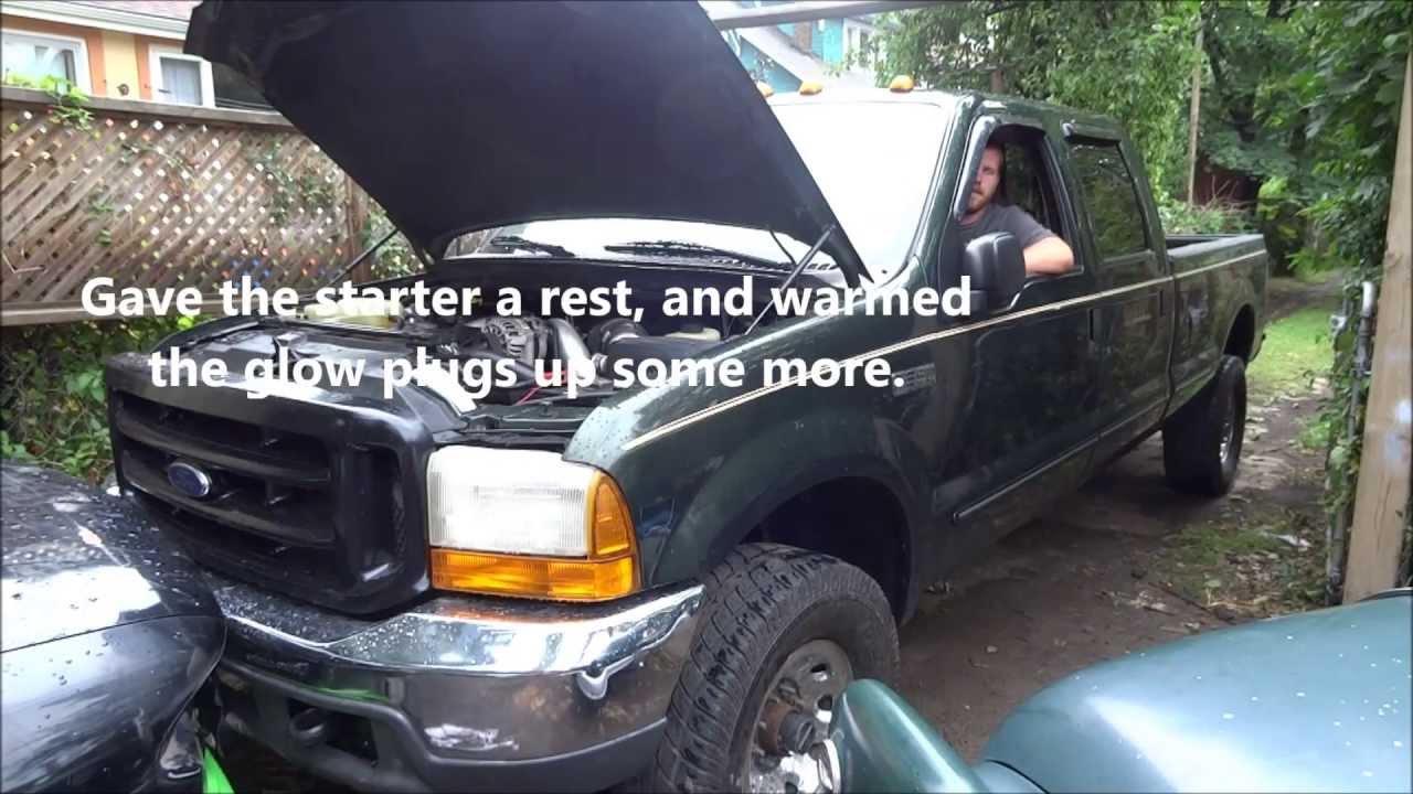 Ford f350 hard to start #7
