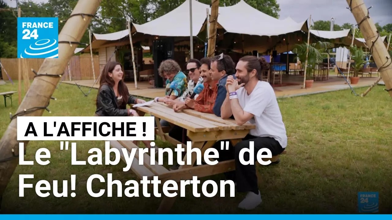 Le 'Labyrinthe' de Feu! Chatterton : à la croisée du rock et de la poésie • FRANCE 24