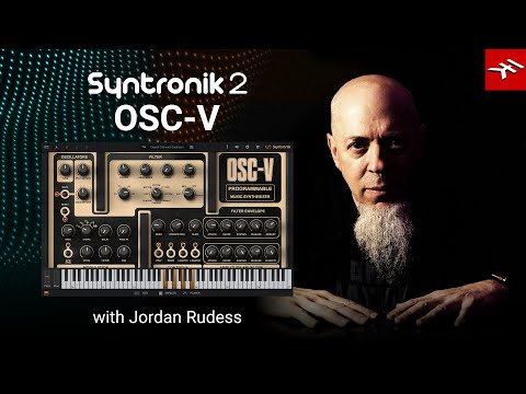 Jordan Rudess plays the OSC-V modern virtual synthesizer from Syntronik 2