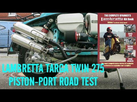 SLUK | Lambretta Targa Twin 275cc PISTON PORTED road test #1