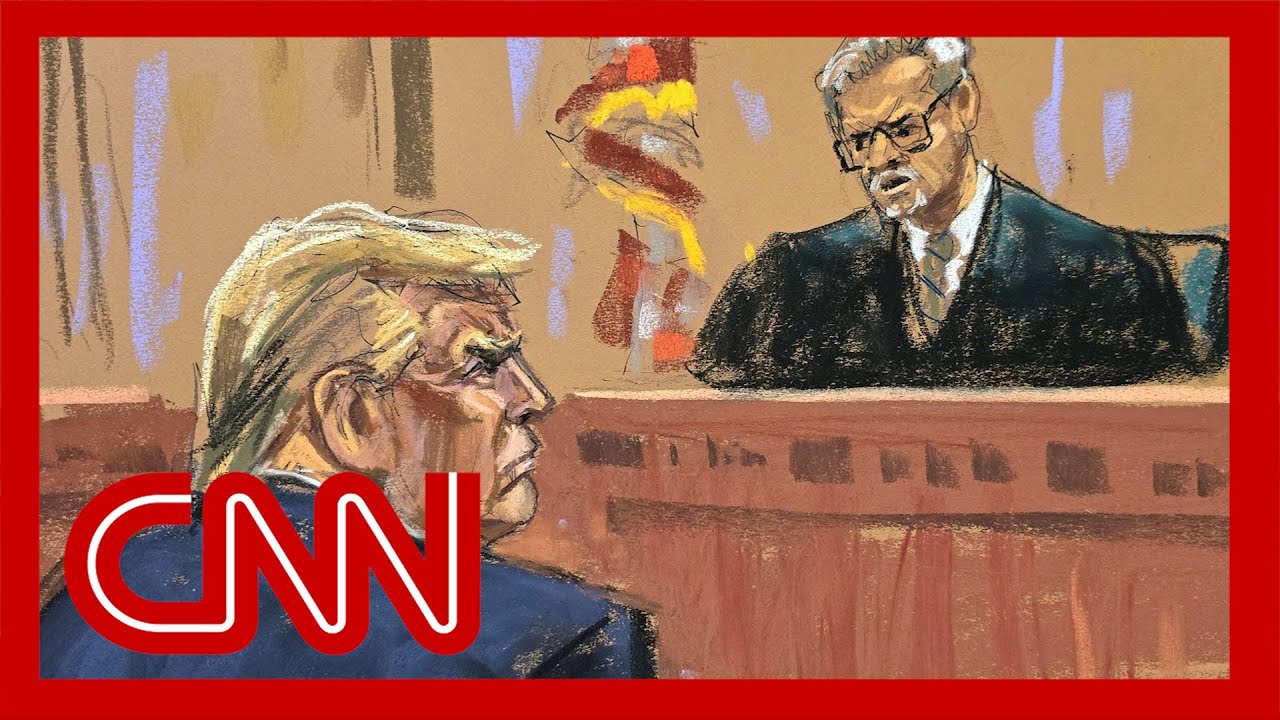 Judge says he won’t tolerate Trump’s cursing and head shaking