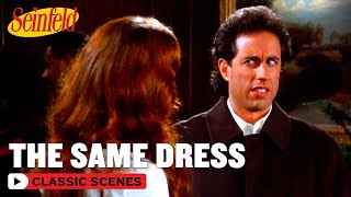 Jerry's Date Keeps Wearing The Same Dress | The Seven | Seinfeld